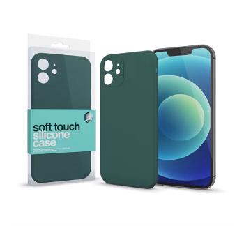 Xprotector Soft Touch Slim szilikon tok Samsung Galaxy A02s, sötétzöld