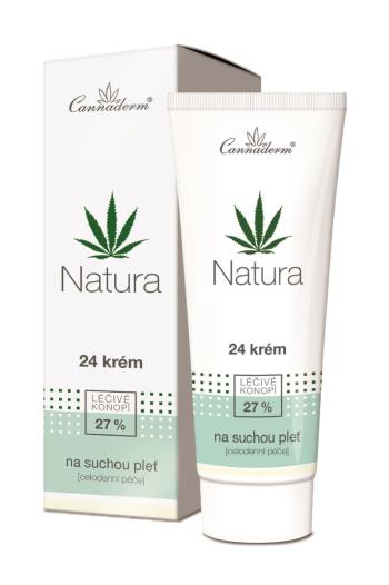 Cannaderm Natura 24 Krém na suchou pleť 75 g