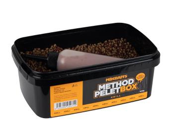 Mikbaits method pelet box 400 g + 120 ml activator - krill