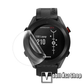 Garmin Approach S12, TPU okosóra képernyővédő fólia, 1db, Clear, törlőkendővel