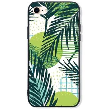 TopQ LUXURY iPhone SE 2020 pevný Green Leaves 49236 (Sun-49236)