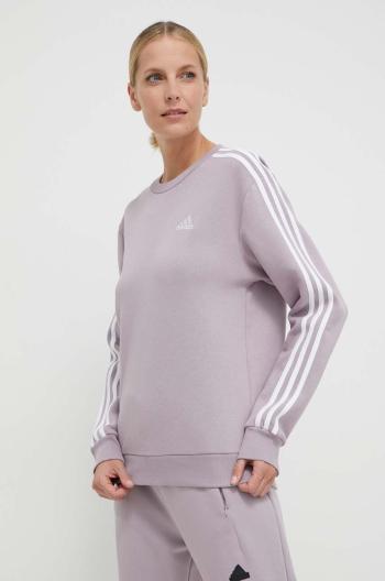 Mikina adidas dámská, růžová barva, s aplikací, IR6081