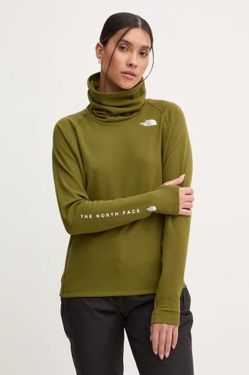 Funkční triko s dlouhým rukávem The North Face Baselayer Dragline zelená barva, NF0A7ZLOPIB1