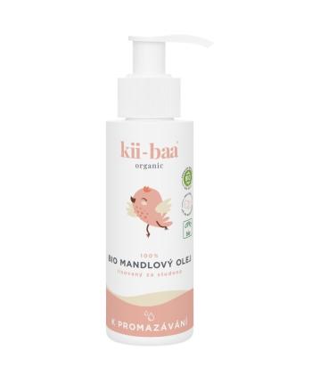 kii-baa organic Mandlový olej 100% BIO 100 ml