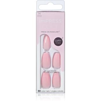 KISS imPRESS Color Medium umělé nehty Pink Dream 30 ks