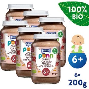 SALVEST Ponn BIO Maliny s cereáliemi (6× 200 g) (4740073075494)