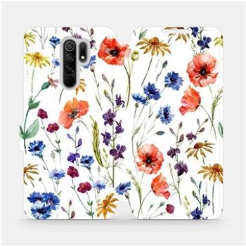 Flip pouzdro na mobil Xiaomi Redmi 9 - MP04S Luční kvítí (5903516770311)