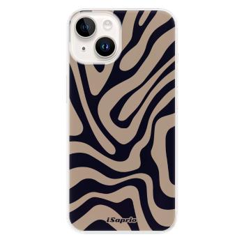 Odolné silikonové pouzdro iSaprio - Zebra Black - iPhone 15 Plus