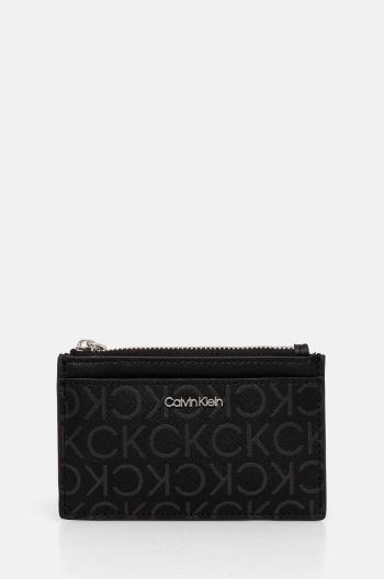 Peněženka Calvin Klein černá barva, K60K612434