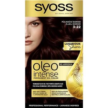 SYOSS Oleo Intense 3-22 Půlnoční bordó 50 ml (9000101660104)