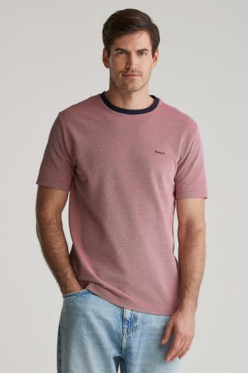 TRIČKO GANT 4-COL OXFORD REGULAR SS T-SHIRT WATERMELON RED