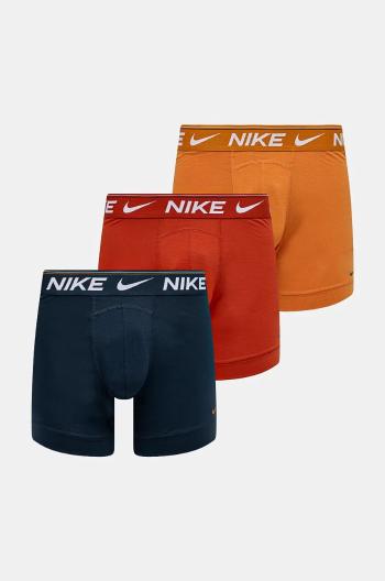 Boxerky Nike 3-pack pánské, černá barva