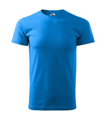 MALFINI Pánské tričko Basic - Jasně modrá | 3XL