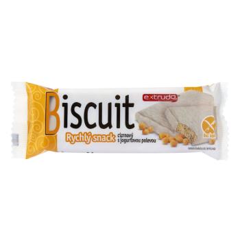 VÝPRODEJ!!!Biscuit Rychlý snack cizrnový v jogurtové polevě 24 g   EXTRUDO