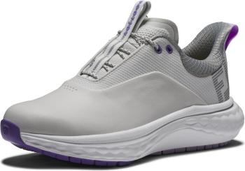 Footjoy Quantum Grey/White/Purple 38 Dámske golfové boty