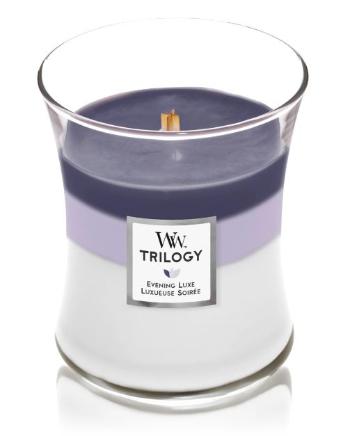 WoodWick Vonná svíčka váza Trilogy Evening Luxe 275 g