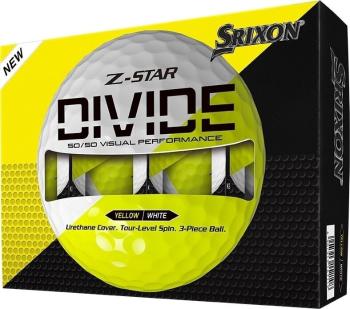 Srixon Z-Star Divide White/Yellow Standardní nabídka Golfové míčky