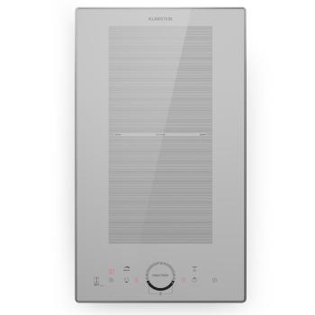 Klarstein Delicatessa Domino Prime, vestavná indukční varná deska, 2 varné zóny, 3500 W, samostatně stojící