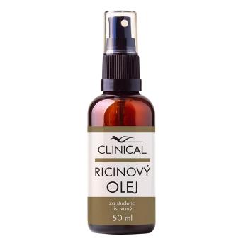 Clinical Ricinový olej za studena lisovaný 50 ml