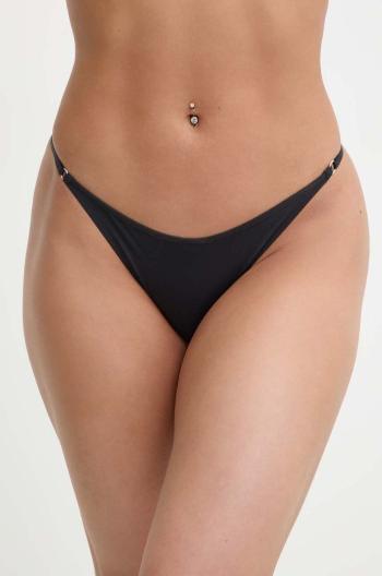 Tanga Calvin Klein Underwear černá barva, 000QF7323E