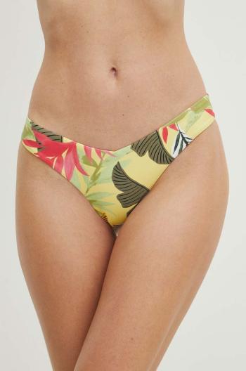 Plavkové kalhotky Desigual PALMS BOTTOM žlutá barva, 24SWMK09