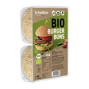 Housky na burger bezlepkové 250 g BIO   SCHNITZER