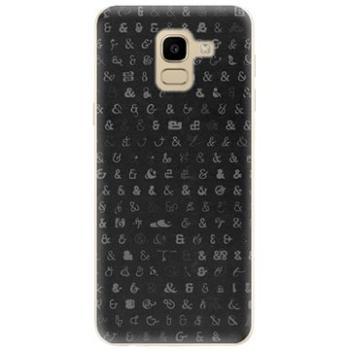 iSaprio Ampersand 01 pro Samsung Galaxy J6 (amp01-TPU2-GalJ6)