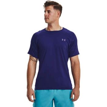 Under Armour RUSH EMBOSS Pánské tričko, modrá, velikost