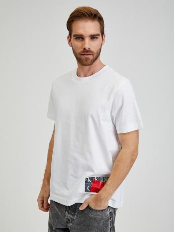 Calvin Klein Jeans Triko Bílá