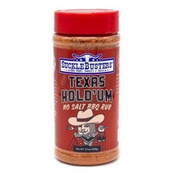 BBQ koření Texas Hold ´Um No Salt 340g Suckle Busters