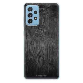 Odolné silikonové pouzdro iSaprio - Black Wood 13 - Samsung Galaxy A72