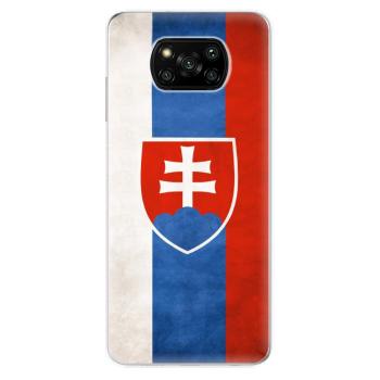 Odolné silikonové pouzdro iSaprio - Slovakia Flag - Xiaomi Poco X3 Pro / X3 NFC