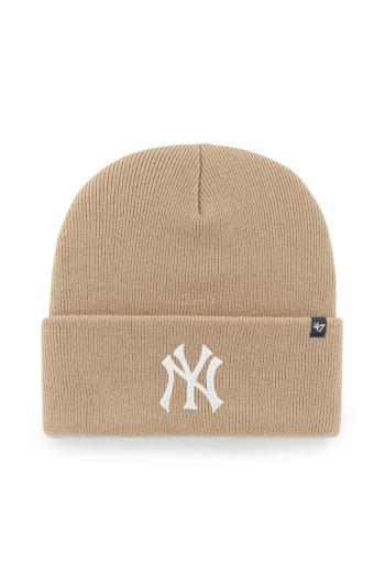 Čepice 47brand MLB New York Yankees žlutá barva, B-HYMKR17ACE-KHB