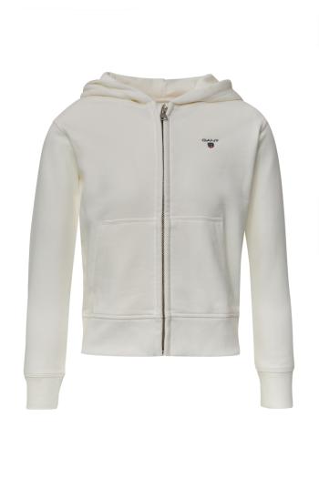 MIKINA GANT THE ORIGINAL FULL ZIP SWEAT HOODIE EGGSHELL