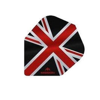 Mission Letky Alliance Union Jack No6 - Black / Red F3098 (289305)