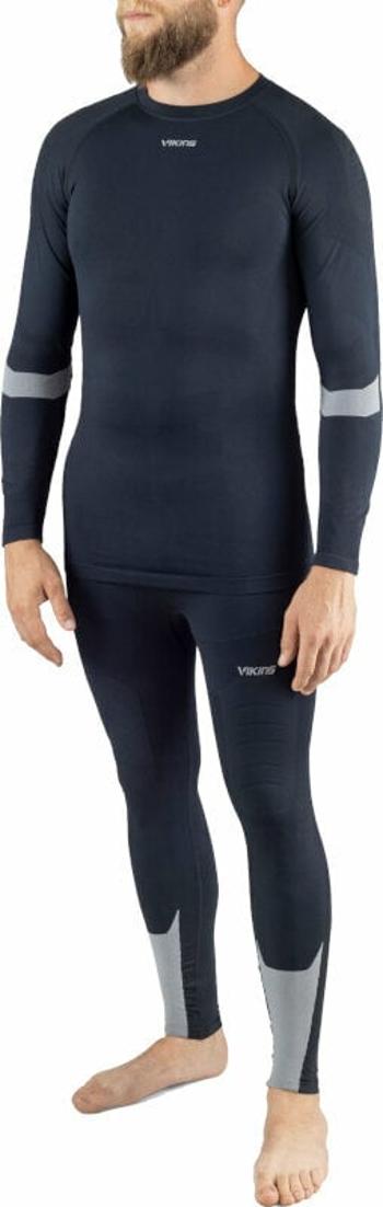 Viking Volcanic Set Base Layer Black/Dark Grey L Termoprádlo