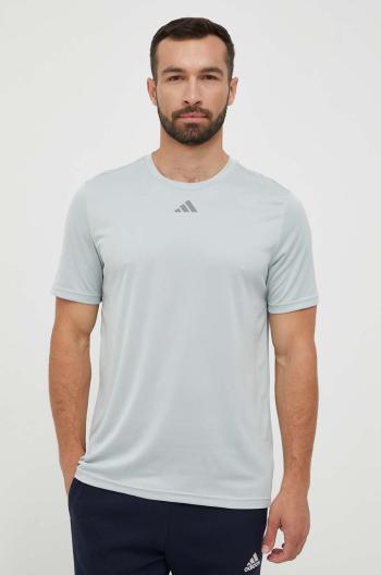 Tréninkové tričko adidas Performance HIIT SLG zelená barva, s potiskem