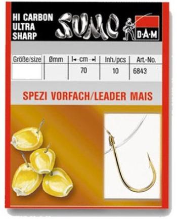 Szerelék DAM Sumo Spezi kukorica méret 8 0,20 mm 70 cm 10 db