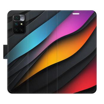 Flipové pouzdro iSaprio - Color Waves - Xiaomi Redmi 10