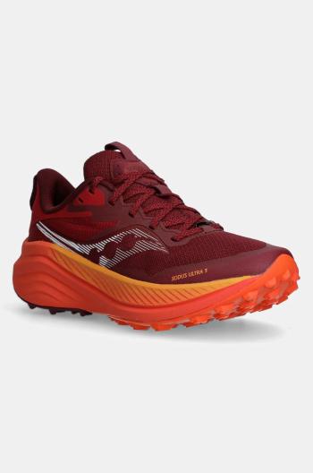 Boty Saucony Xodus Ultra 3 dámské, vínová barva, S10914.212