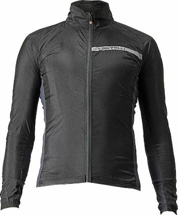 Castelli Squadra Stretch Bunda Light Black/Dark Gray XL