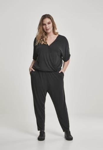 Urban Classics Ladies Modal Jumpsuit black - 5XL