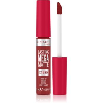 Rimmel Lasting Mega Matte lehká tekutá matná rtěnka 16h odstín Fire Starter 7,4 ml