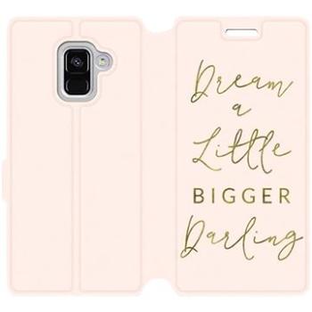 Flipové pouzdro na mobil Samsung Galaxy A8 2018 - M014S Dream a little (5903226042357)