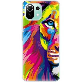 iSaprio Rainbow Lion pro Xiaomi Mi 11 Lite (ralio-TPU3-Mi11L5G)