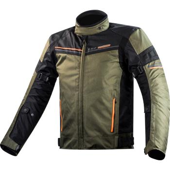 Pánská moto bunda LS2 Shadow Man Khaki Black  khaki-černá  XXL