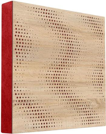 Mega Acoustic FiberPRO60 Sinus Sonoma Oak/Red Absorpční dřevěný panel