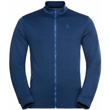 Odlo MID LAYER FULL ZIP BERRA Pánská mikina, tmavě modrá, velikost