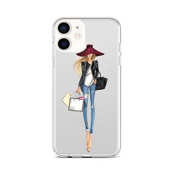 TopQ iPhone 12 mini silikon Lady 2 53409 (Sun-53409)