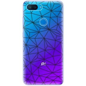 iSaprio Abstract Triangles 03 - black pro Xiaomi Mi 8 Lite (trian03b-TPU-Mi8lite)